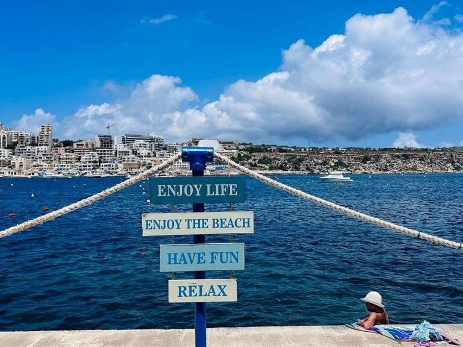 סיינט פול ביי Sea View Apartment In St Paul'S Bay מראה חיצוני תמונה
